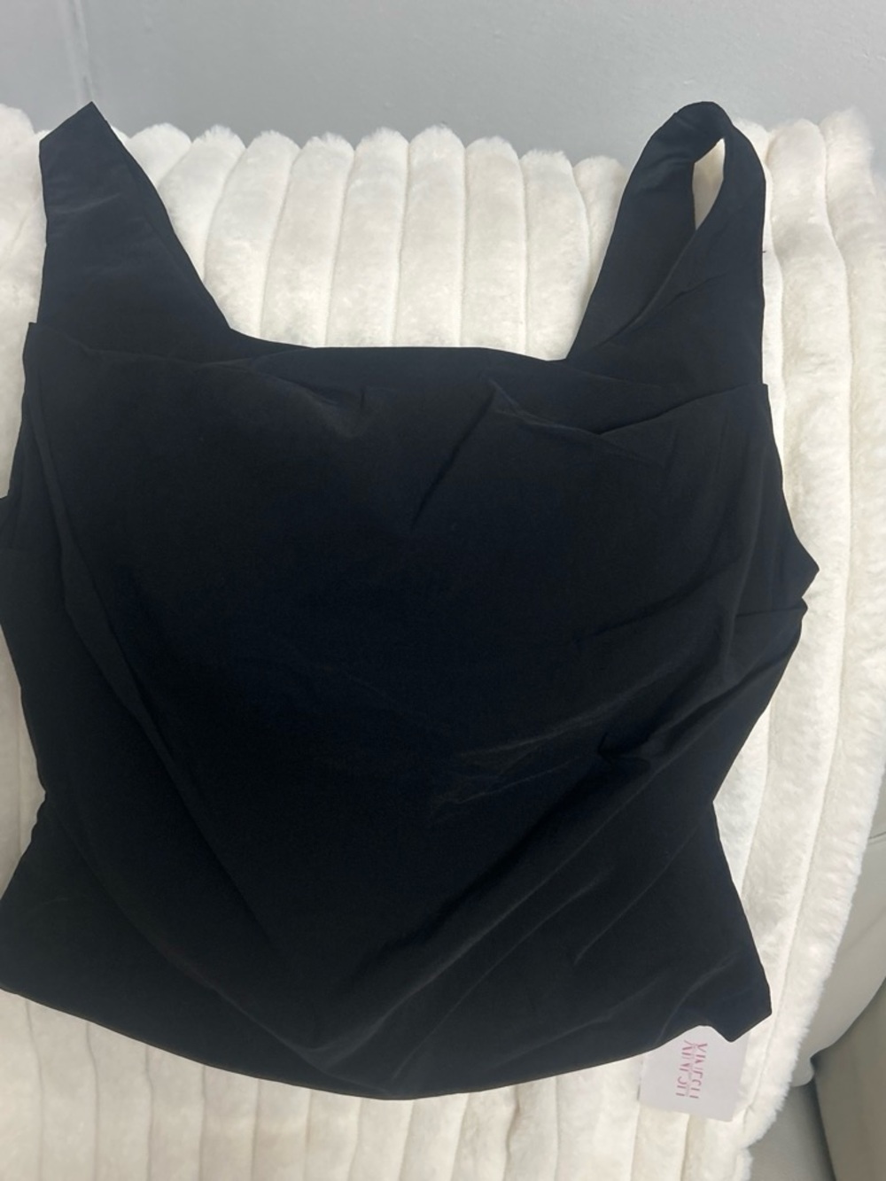 Classic Black Women's Square Neck Camisole